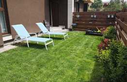 Apartament la cheie cu gradina de 100mp, 77mp, 3 camere semidecomandate! Zona Terra