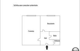 Vanzare apartament 1 camera, 33 mp utili, zona Dedeman, boxa, loc de parcare