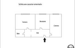 Apartament de vanzare 2 camere, 45 mp utili, decomandat, cu boxa, zona Big