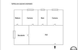 2 camere, decomandat, boxa la subsol, zona strazii Tulcea!