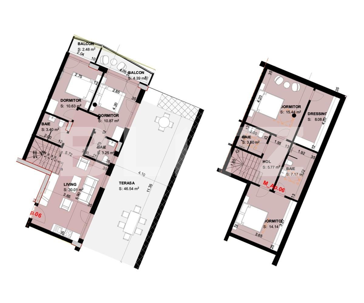 Apartament de vânzare 4+ camere Exterior Sud - 66226AV | BLITZ Brașov | Poza2