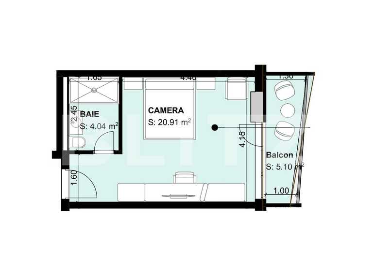 Garsonieră de vânzare Exterior Sud - 66228AV | BLITZ Brașov | Poza1