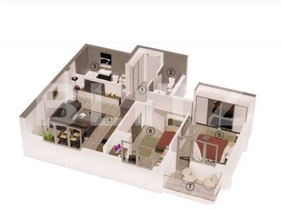 Apartament de vânzare 3 camere Floreşti - 66244AV | BLITZ Cluj-Napoca | Poza2