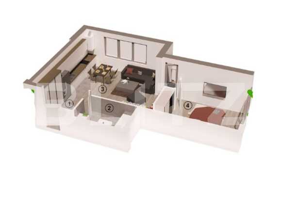 Apartament de vânzare 2 camere Floreşti - 66256AV | BLITZ Cluj-Napoca | Poza3