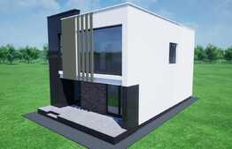 Casa individuala 166 mp locuibili, teren 823mp,  Stupini