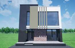 Casa individuala 166 mp locuibili, teren 823mp,  Stupini