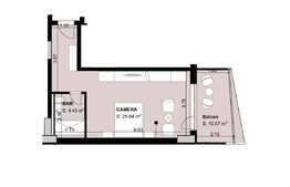 Investitie! Camera de hotel, 41.52 mp, terasa 10.07 mp, Valea Prahovei