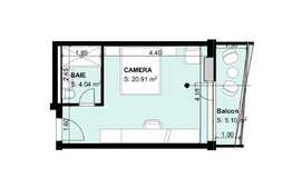 Investitie! Camera de hotel, 29.29 mp, balcon 5.10 mp, Valea Prahovei