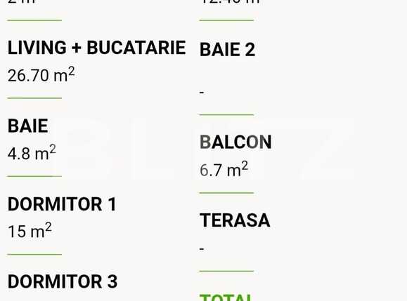 Apartament de vânzare 3 camere Floreşti - 66372AV | BLITZ Cluj-Napoca | Poza2