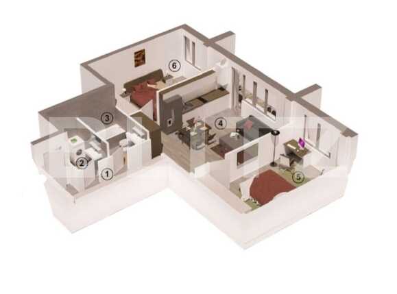 Apartament de vânzare 3 camere Floreşti - 66374AV | BLITZ Cluj-Napoca | Poza2