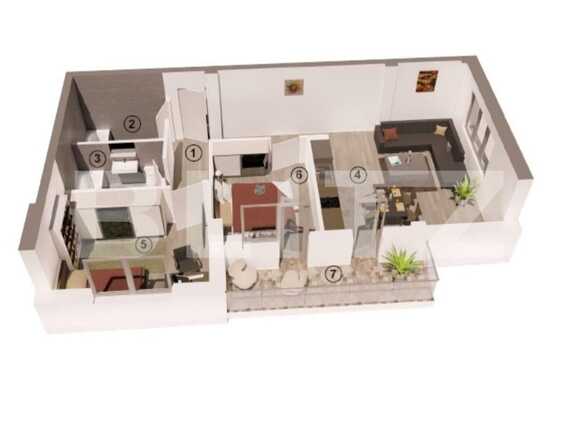 Apartament de vânzare 3 camere Floreşti - 66375AV | BLITZ Cluj-Napoca | Poza1