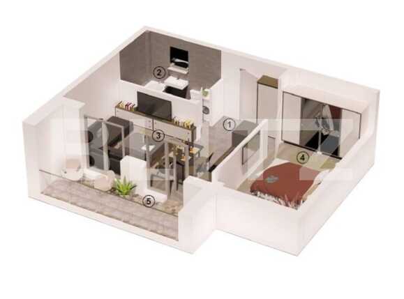 Apartament de vânzare 2 camere Floreşti - 66376AV | BLITZ Cluj-Napoca | Poza1