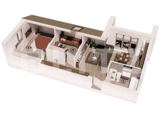 Apartament de vânzare 3 camere Floreşti - 66377AV | BLITZ Cluj-Napoca | Poza2