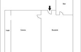 Vanzare 1 camera, 39 mp la 3 minute de Piata Marasti, recent renovat