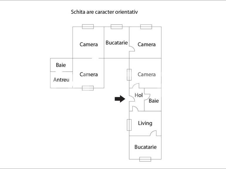 Apartament de vânzare 4+ camere Central - 66652AV | BLITZ Cluj-Napoca | Poza1