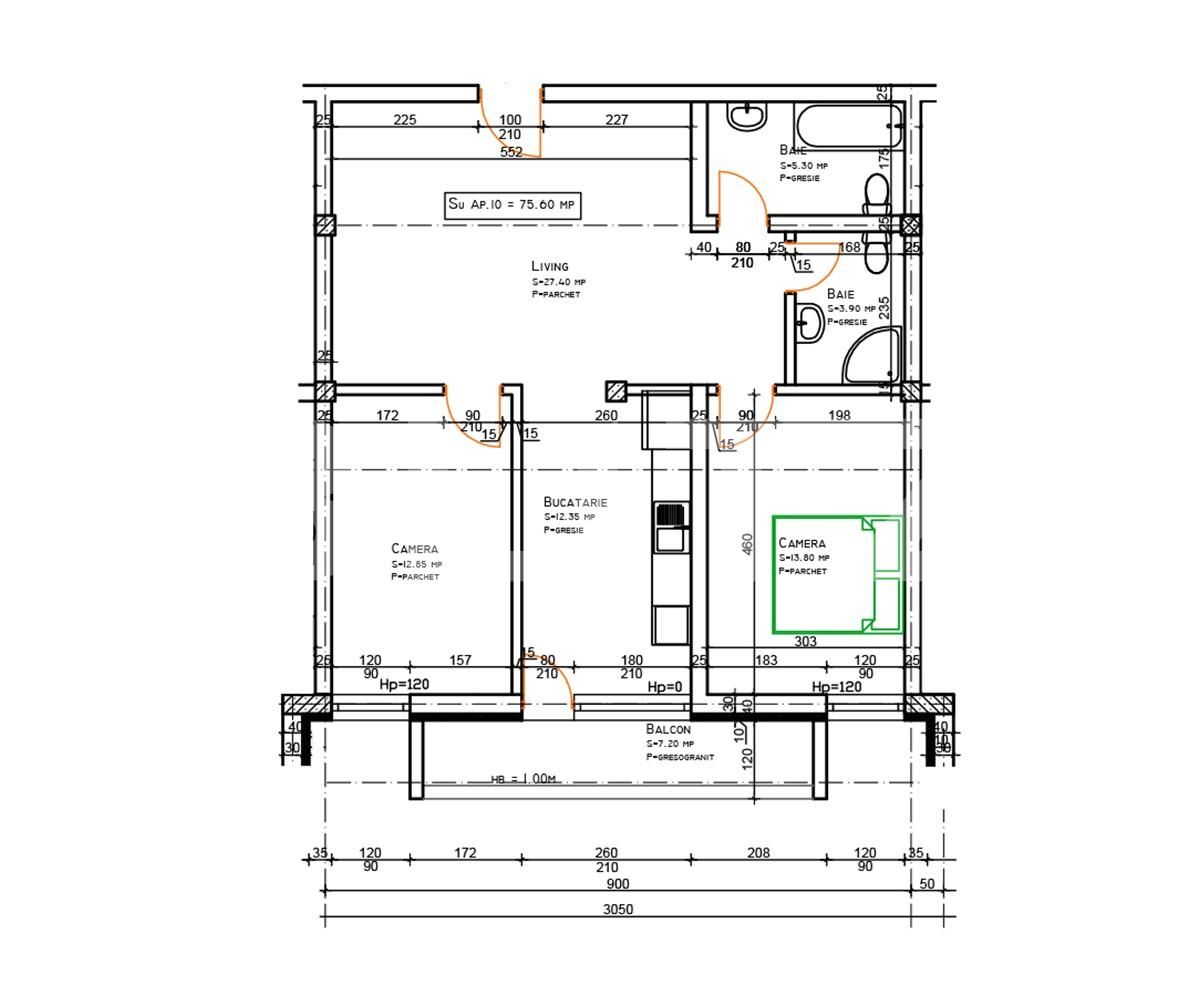 Apartament de vânzare 3 camere Baciu - 66693AV | BLITZ Cluj-Napoca | Poza1