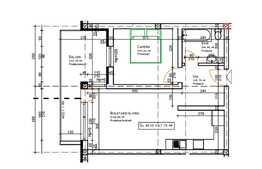 Apartament de 2 camere, 47.7 mp, parcare, imobil nou!