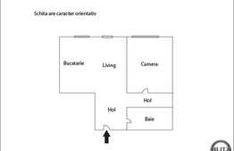 Vanzare apartament 2 camere, 46 mp utili, imobil nou, zona Campului!