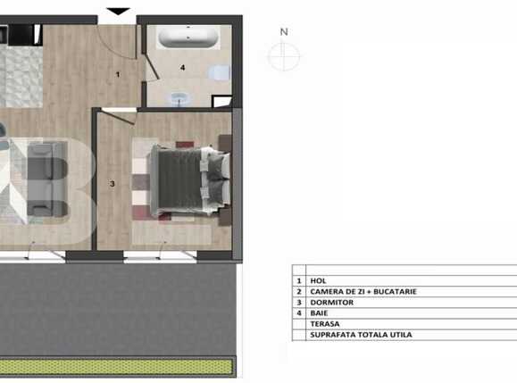 Apartament de vânzare 2 camere Europa - 66758AV | BLITZ Cluj-Napoca | Poza1