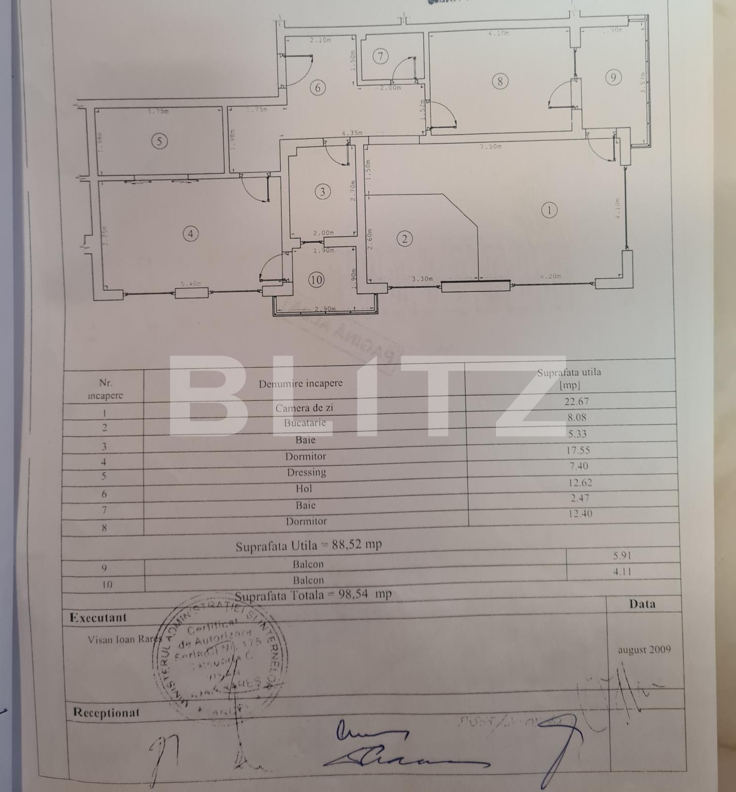 Apartament de vânzare 3 camere Floreşti - 66830AV | BLITZ Cluj-Napoca | Poza1