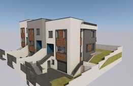 Casa in calcan, 144 mp, garaj, terasa circulabila, panorama, Borhanci!