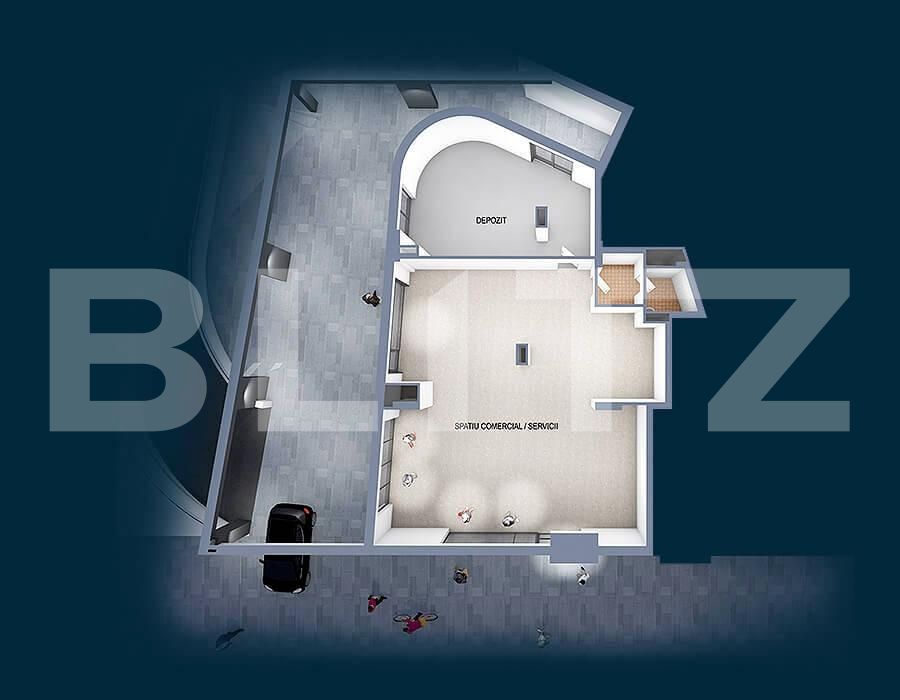 Spațiu comercial de vânzare Semicentral - 66907SVC | BLITZ Cluj-Napoca | Poza2