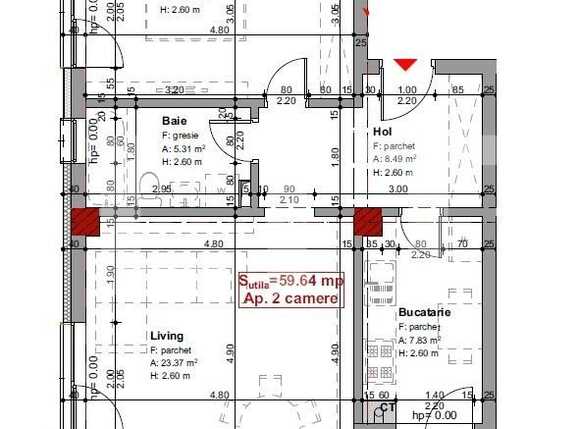 Apartament de vânzare 2 camere Marasti - 66919AV | BLITZ Cluj-Napoca | Poza2