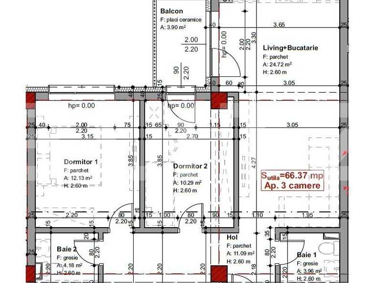 Apartament de vânzare 3 camere Marasti - 66926AV | BLITZ Cluj-Napoca | Poza1