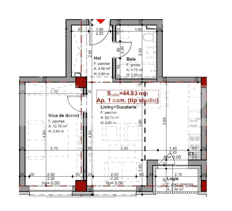 Apartament de vânzare 2 camere Marasti - 66949AV | BLITZ Cluj-Napoca | Poza1