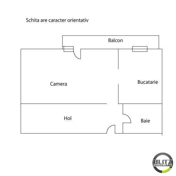 Garsonieră de vânzare Floreşti - 6696AV | BLITZ Cluj-Napoca | Poza1