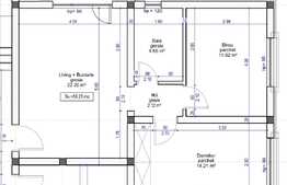 Apartament de 3 camere, semifinisat, 56.5 mp, zona Cetatii !