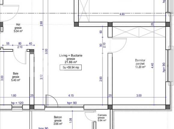 Apartament de vânzare 3 camere Floreşti - 66998AV | BLITZ Cluj-Napoca | Poza1