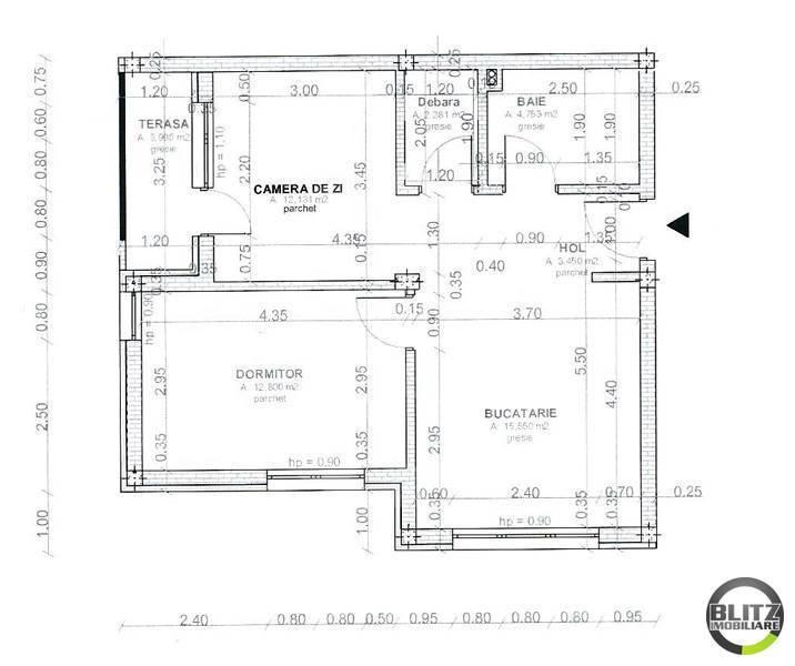 Apartament de vânzare 2 camere Floreşti - 6704AV | BLITZ Cluj-Napoca | Poza1