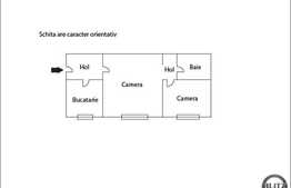 2 camere, 35 mp, boxa la subsol, zona strazii Parang