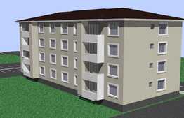 Apartament 2 camere semifinisat, 46 mp, zona Cetatii !