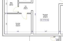 OPORTUNITATE ! Apartament 2 camere, 48 mp, zona Cetatii.