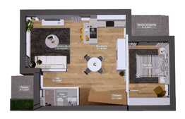 Duplex 110 mp utili in ansamblu de lux! 260 mp teren! Zona Bartolomeu!