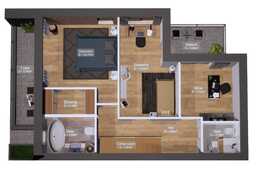 Duplex 110 mp utili in ansamblu de lux! 260 mp teren! Zona Bartolomeu!