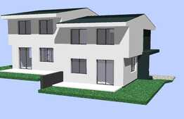 Duplex semifinisat de vanzare, 115 mp , 200 teren, zona Tauti 