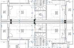 Duplex semifinisat de vanzare, 115 mp , 200 teren, zona Tauti 