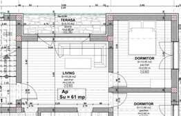 Apartament 61mp, in una din cele mai bune zone din Apahida