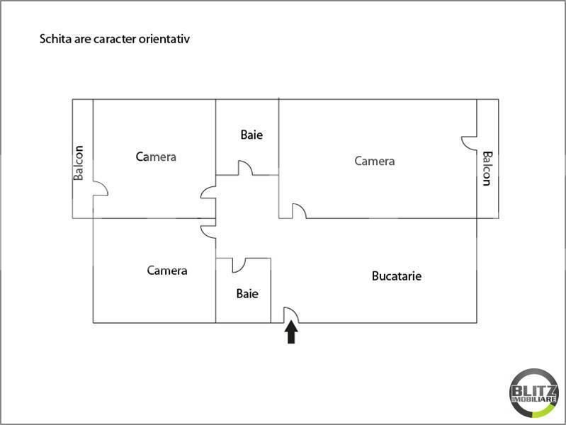 Apartament de vânzare 3 camere Floreşti - 6743AV | BLITZ Cluj-Napoca | Poza13