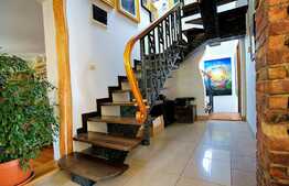 Casa finisata, 202 mp, mobilata modern lux, semineu, garaj, Faget!