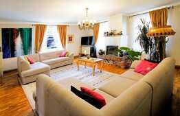 Casa finisata, 202 mp, mobilata modern lux, semineu, garaj, Faget!