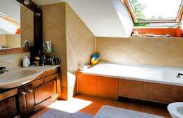 Casa finisata, 202 mp, mobilata modern lux, semineu, garaj, Faget!