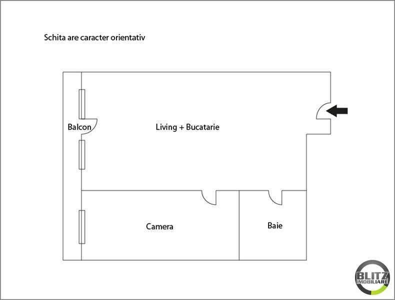 Apartament de vânzare 2 camere Floreşti - 6746AV | BLITZ Cluj-Napoca | Poza1
