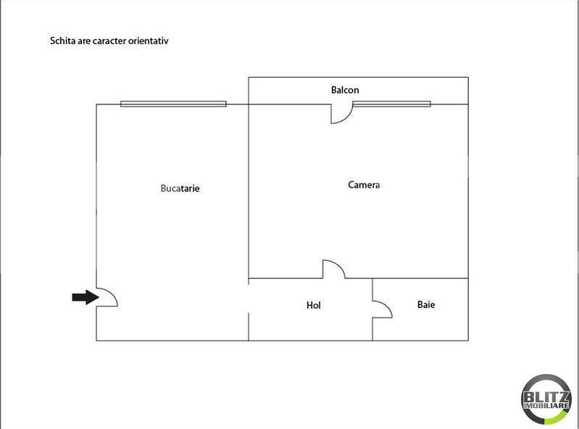 Garsonieră de vânzare Floreşti - 6747AV | BLITZ Cluj-Napoca | Poza6