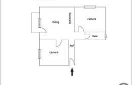 Vanzare apartament cu 3 camere, 64.50 mp utili! Zona strazii Teilor!