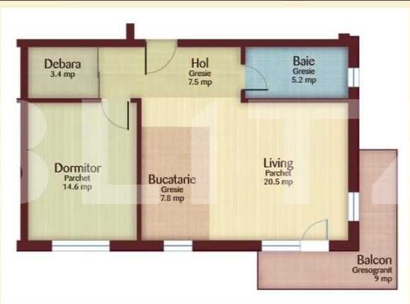 Apartament de vânzare 2 camere Floreşti - 67551AV | BLITZ Cluj-Napoca | Poza2