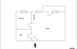 Apartament la pret accesibil, 2 camere, 56 mp, semifinisat